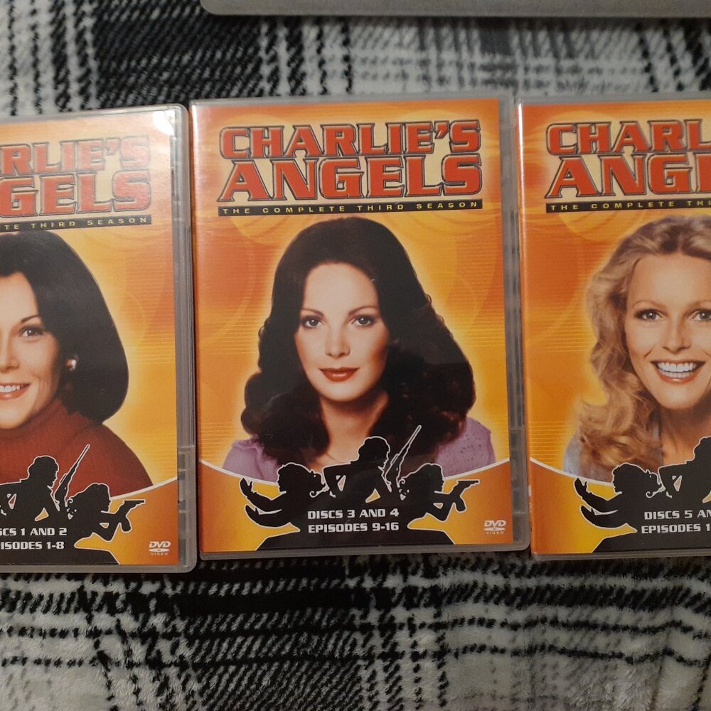 CHARLIE'S ANGELS COMPLETE 3 SEASON KATE JACKSON, JACLYN SMITH, CHERYL LADD DVD - Picture 15 of 16